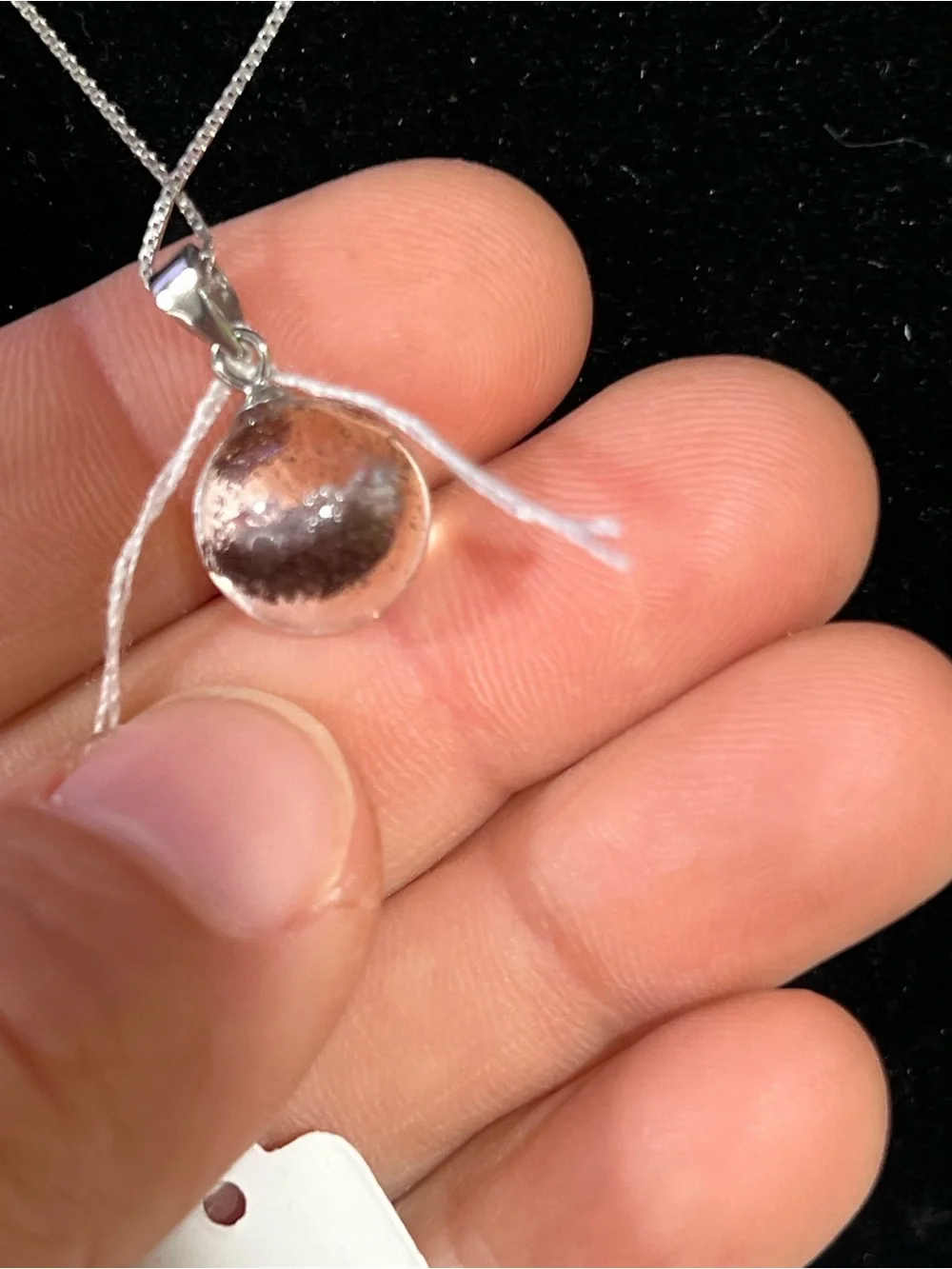 Handcrafted Pink Glass Orb Pendant Necklace - Women Jewelry